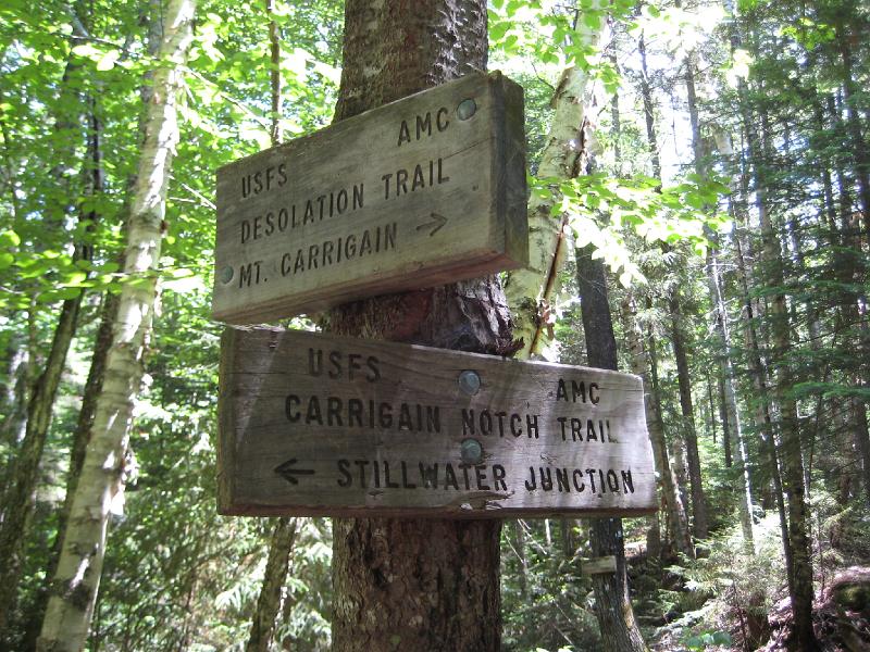 PemiTraverse (16).JPG - Further down the trail we came to the side of the old Desolation Shelter. It took us almost 4 hours to get here. I bet this was a wonderful place to camp when the shelter was open.